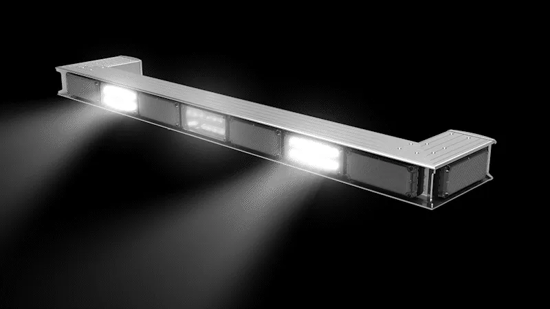 55" 937 Revolution LED Lightbar w/ Emitter