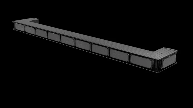 70" 937 Revolution LED Lightbar - Night Blaze Edition™