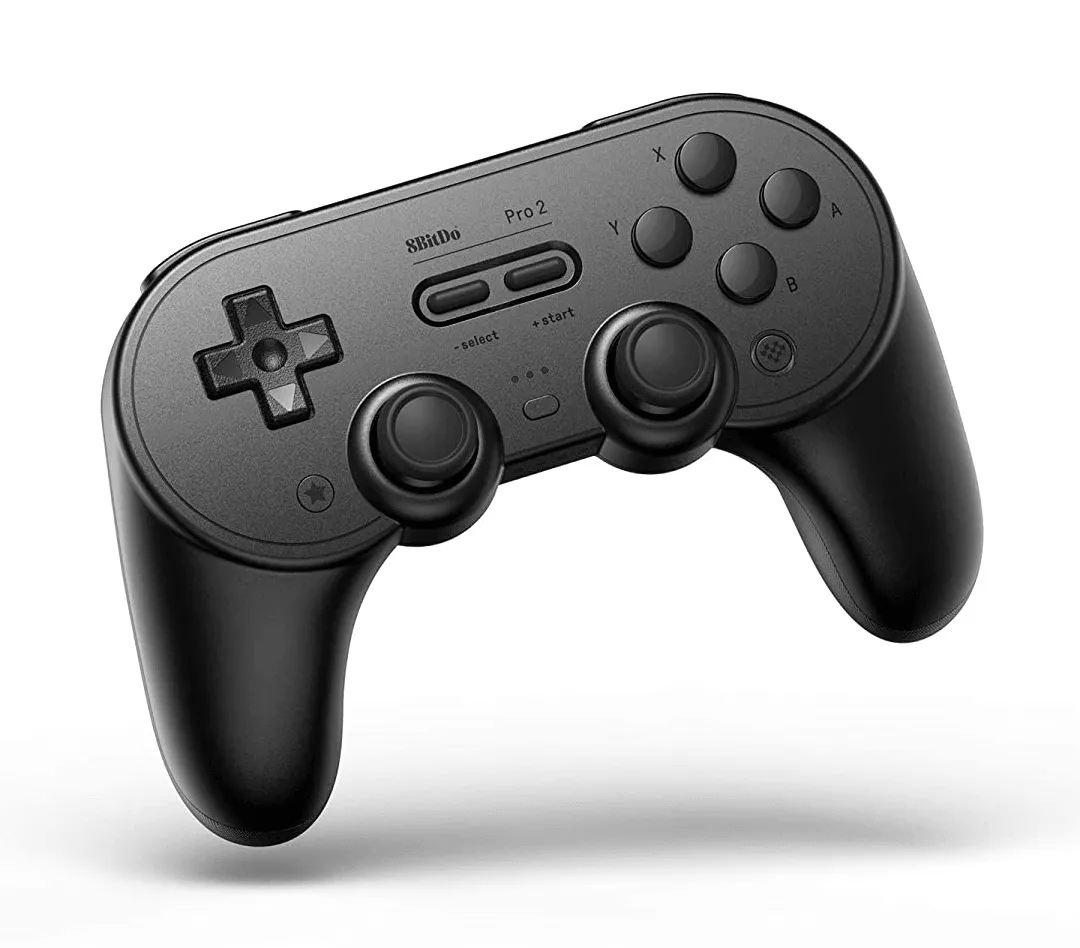 8Bitdo Pro 2 Bluetooth Gamepad (Black Edition) (Switch/Windows/Android/MacOS/Steam) (80GJ)