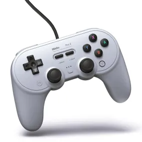8Bitdo Pro 2 Wired Gamepad (Gray Edition) (Switch/Windows) (82BD)