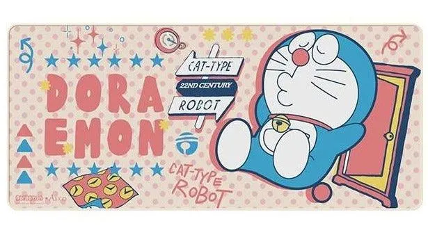 Akko Doraemon Macaron Gaming Mouse Pad Anti-Slip