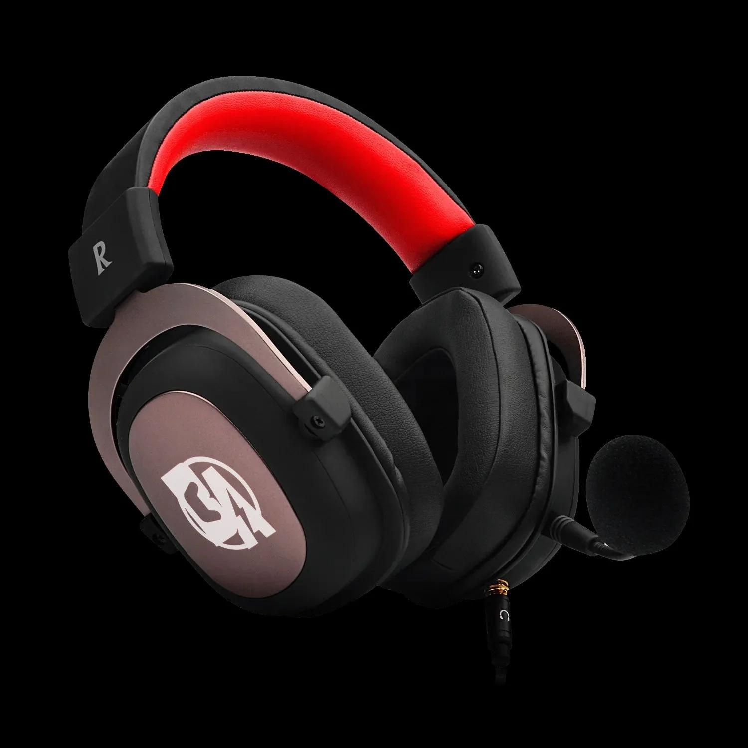 BOLT AXTION H510 Zeus Wired Gaming Headset - 7.1 Surround Sound, 53MM Drivers, Multi-Platform Compatibility for PC, PS4/PS3, Xbox One/Series X, and NS - Detachable Microphone & Memory Foam Ear Pads