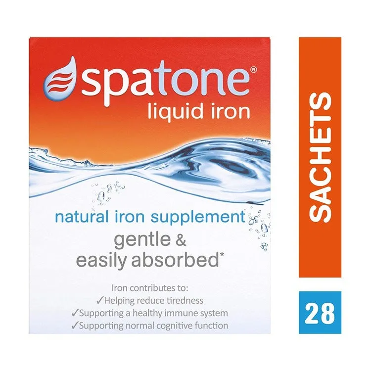 Spatone Natural Liquid Iron Supplement Original 20ml Sachets x 28